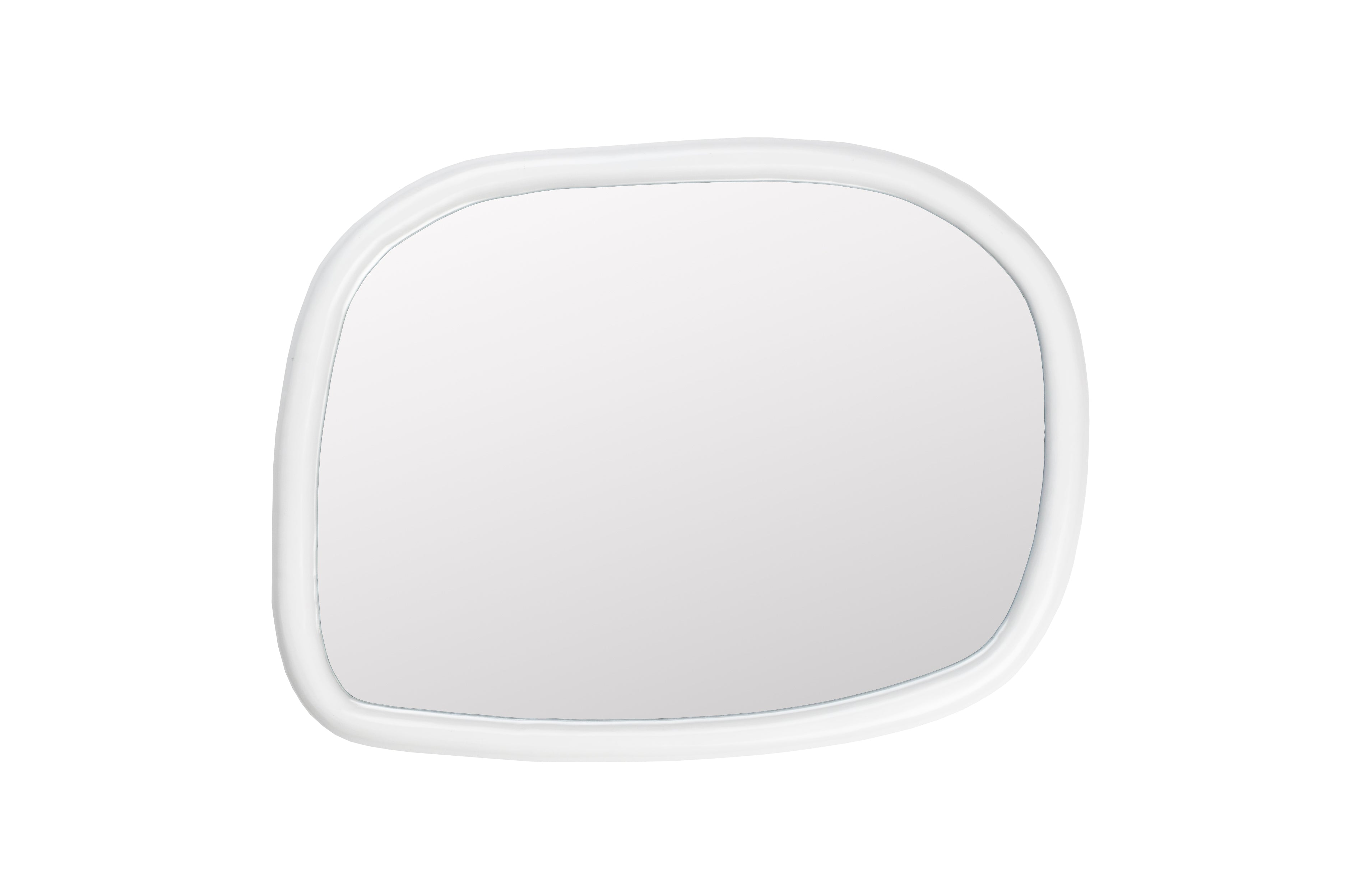 Looks M - Mirror - Mango wood - Off-White