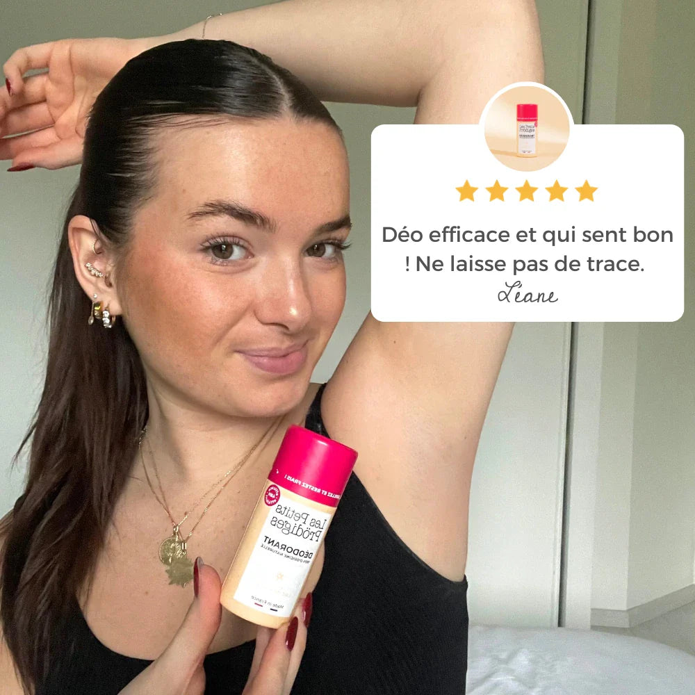 Déodorant Solide efficace 48h lait de vanille zéro trace blanche