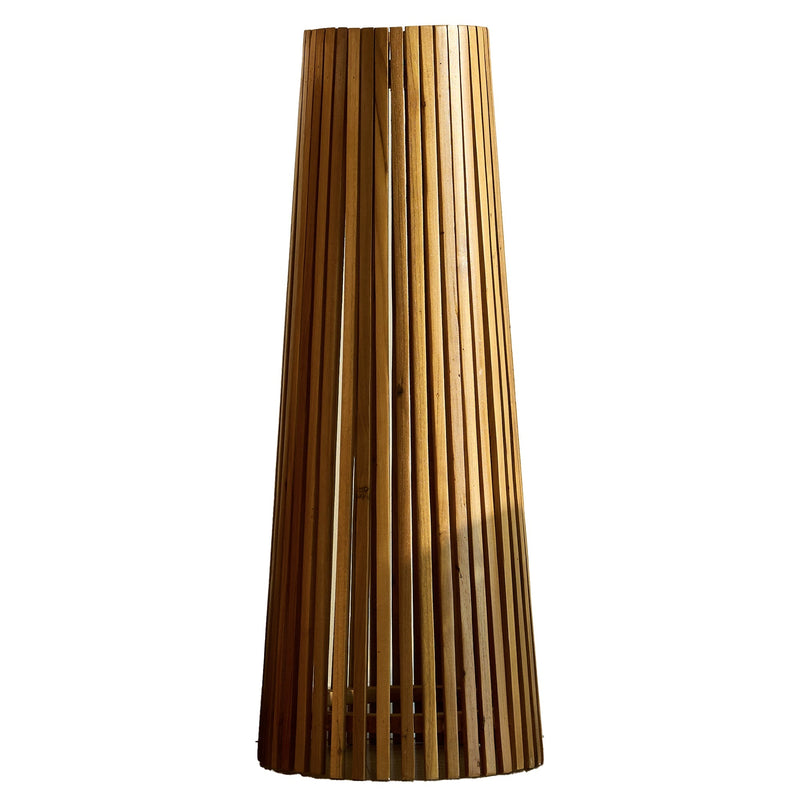 Tecka - Décoration Lumineuse Solaire - Bois - Bois