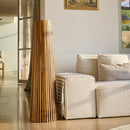 Tecka - Décoration Lumineuse Solaire - Bois - Bois