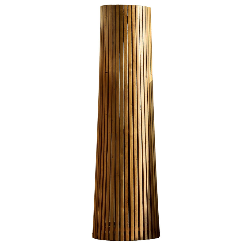Tecka - Décoration Lumineuse Solaire - Bois - Bois