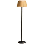 Mateo - Lampadaire Solaire - Polyrotin - Beige
