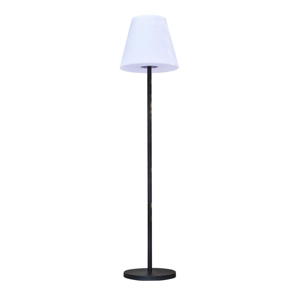 Standy - Lampadaire Solaire - Acier - Gris