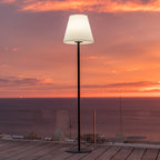 Standy - Lampadaire Filaire - Acier - Gris