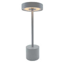 Roby - Lámpara de mesa inalámbrica - Acero - Gris