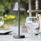 Wireless LED warm white table lamp BEVERLY BLACK H34cm - REDDECO.com
