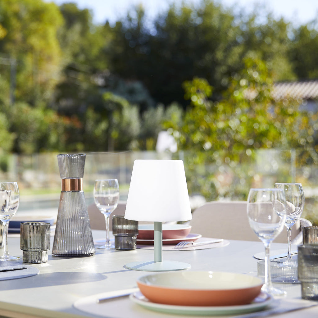 Standy Mini - Lampe De Table Sans Fil - Acier - Vert