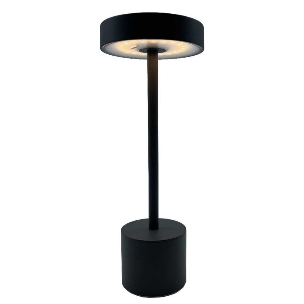Roby - Lampe De Table Sans Fil - Acier - Gris Anthracite
