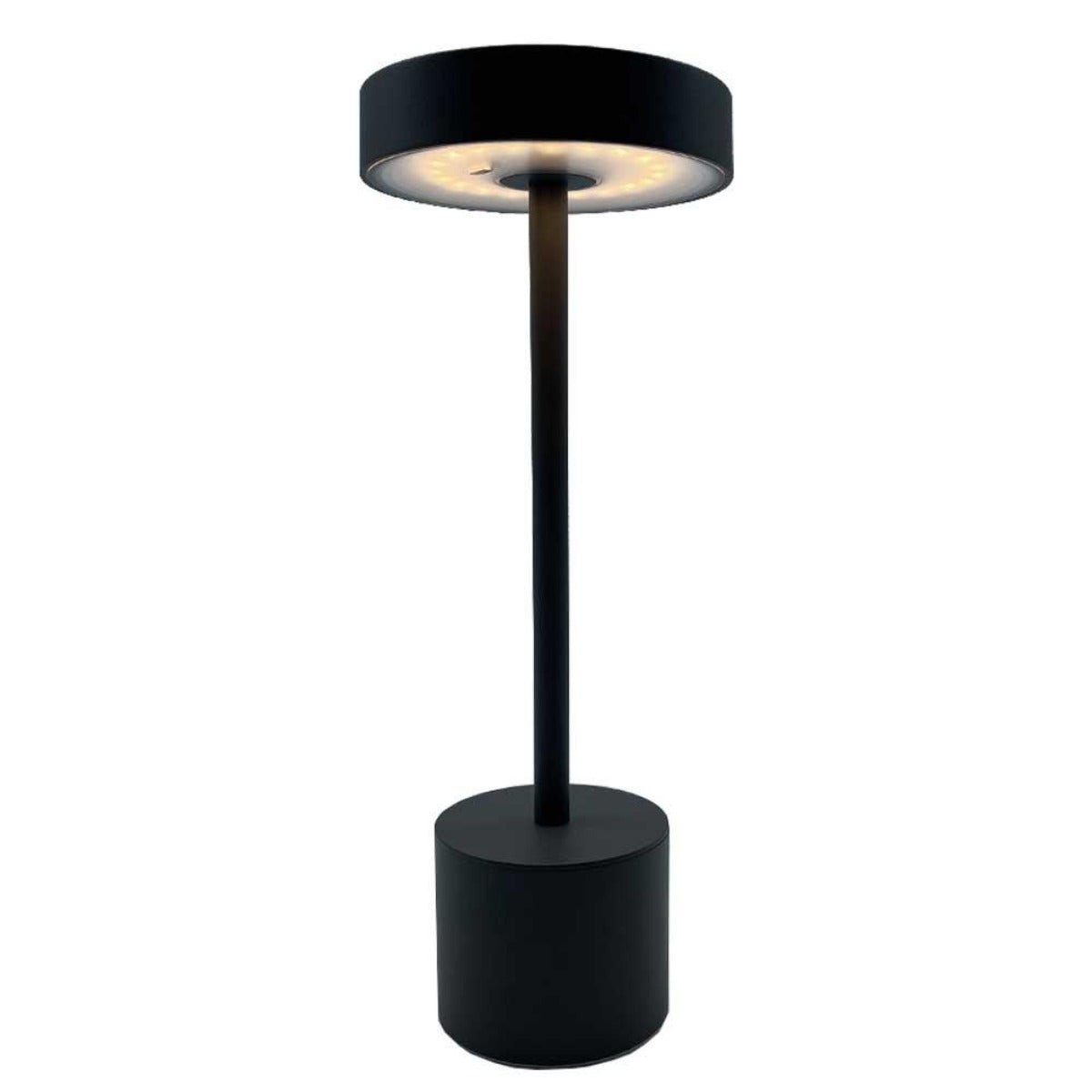 Roby - Lampe De Table Sans Fil - Acier - Gris Anthracite