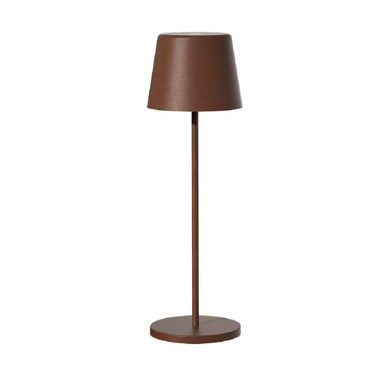Kelly - Lámpara de mesa inalámbrica - Acero - Marrón