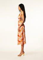 Vestido Lana Naranja