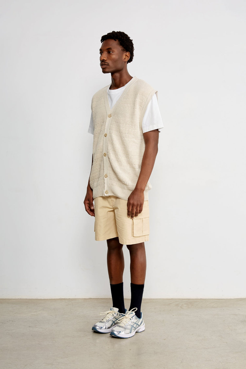 Gilet Sans Manches Lawn Beige