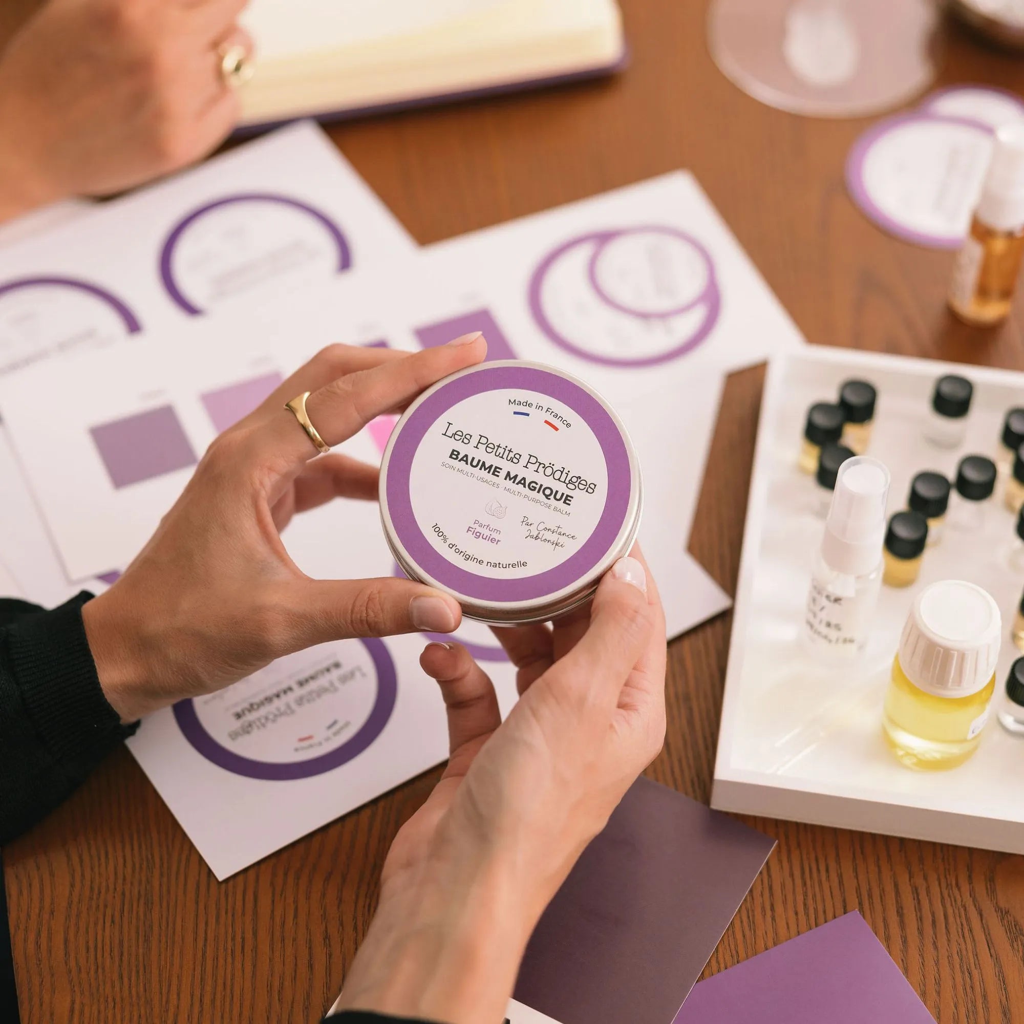 Rutina de belleza con bálsamo de higuera multiusos de Constance Jablonski
