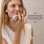 Bálsamo esencial para desfiles de belleza de Constance Jablonski 
