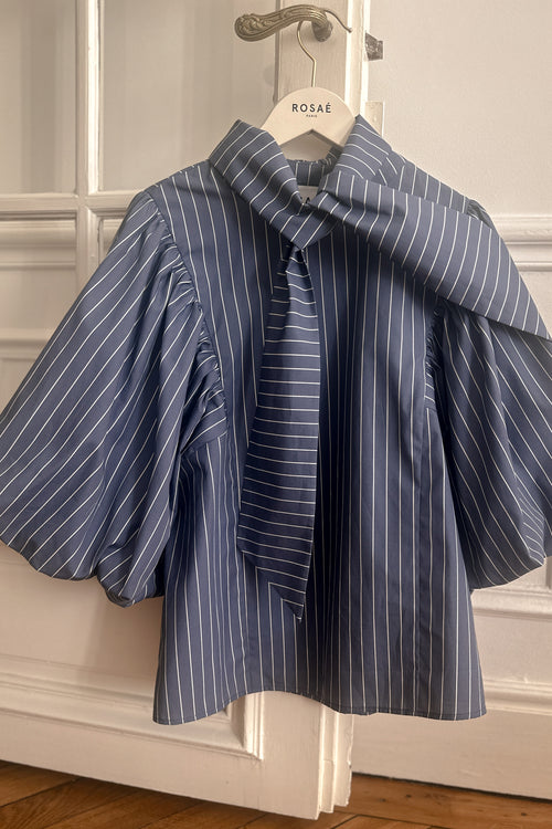 Blusa Le Claude - Azul Medio