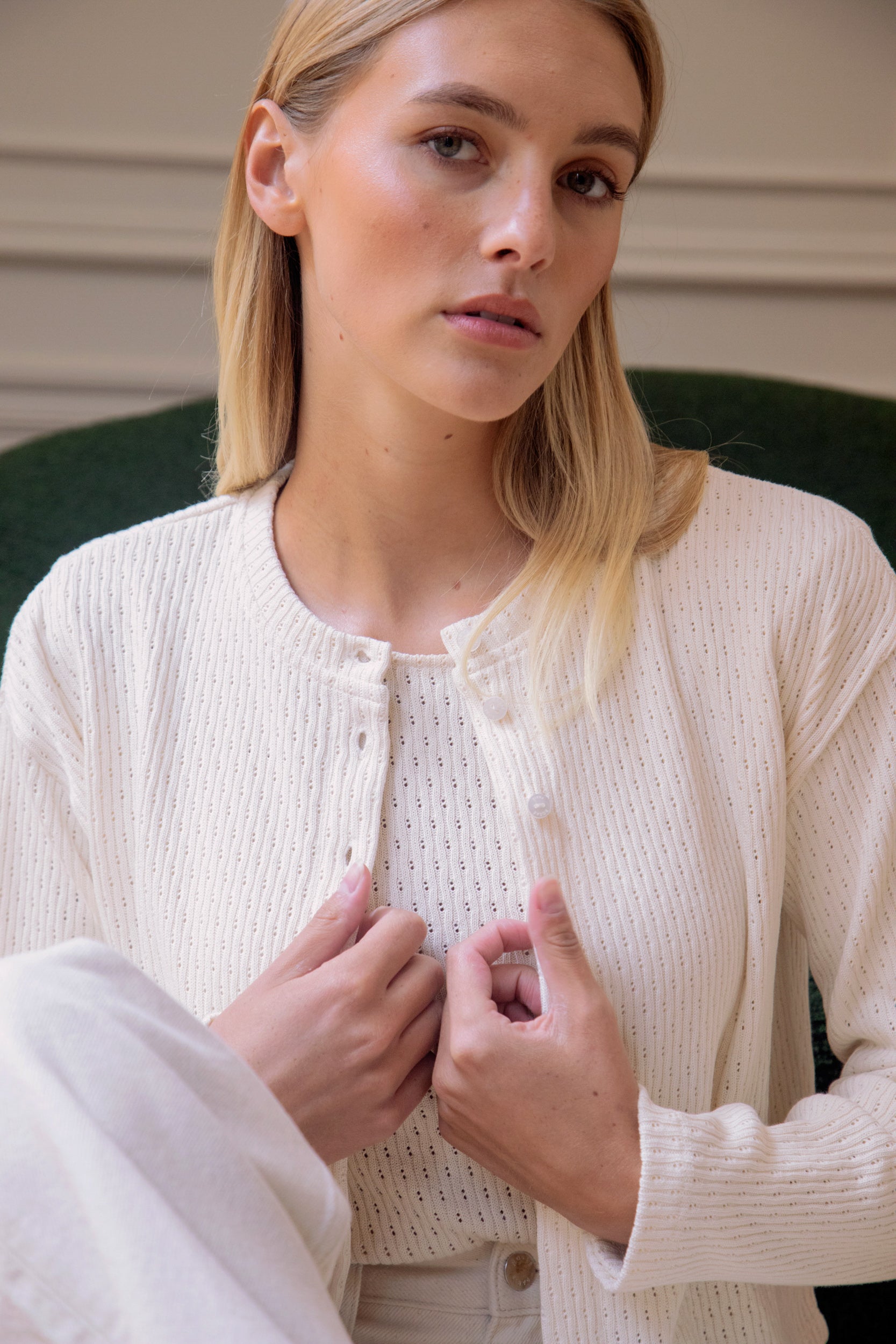 Le Corneille Jacket - Ecru