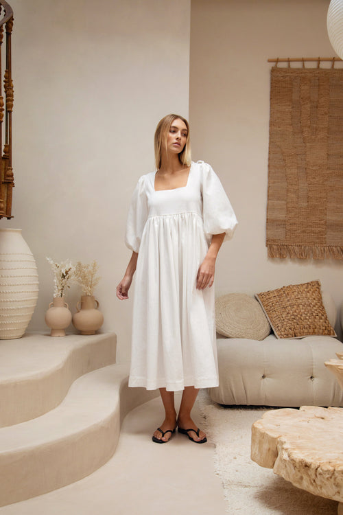 Vestido Le Timeo - Blanco