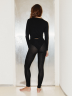 Legging Straight Lines Noir