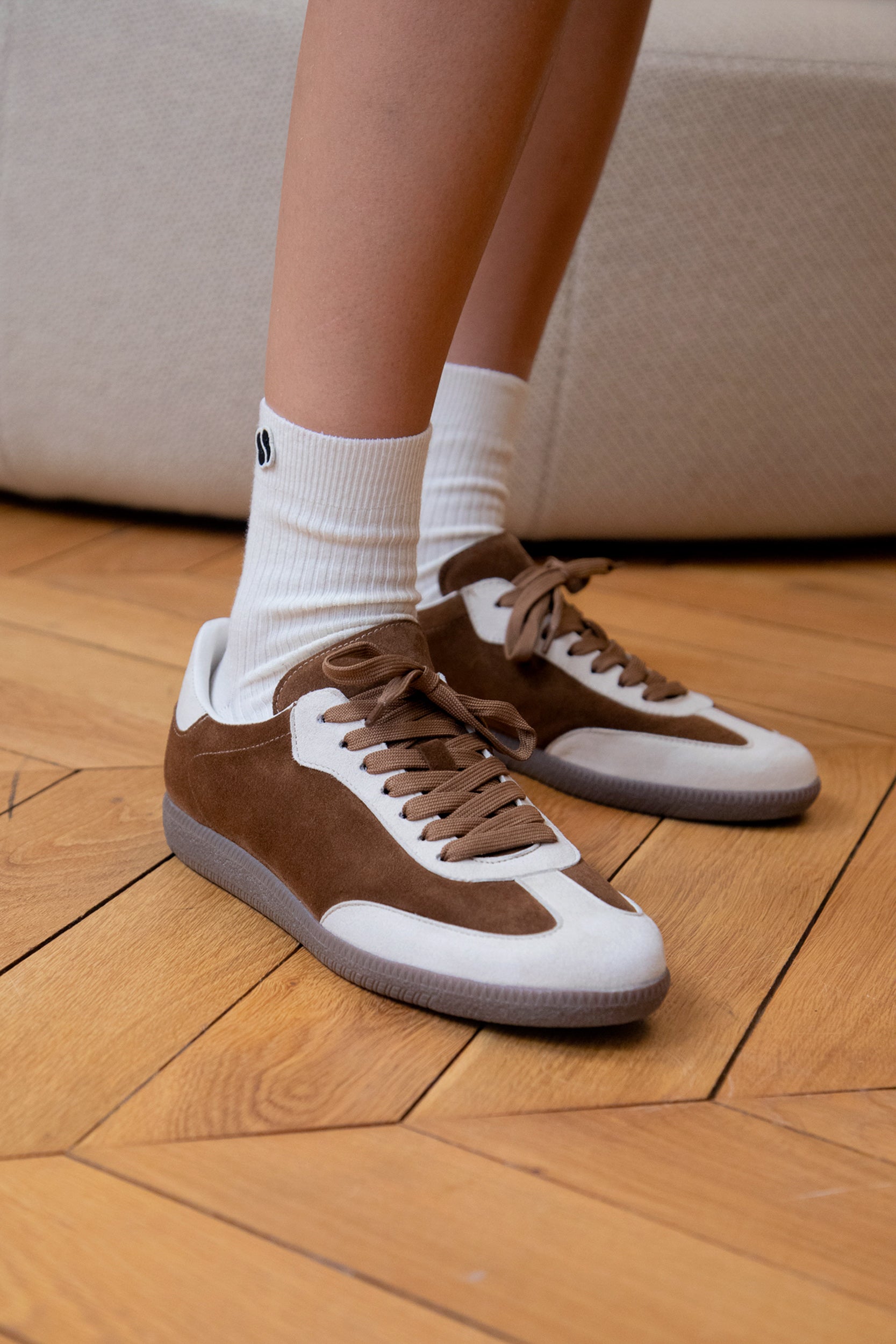 Zapatillas Les Colette - Camel Marrón