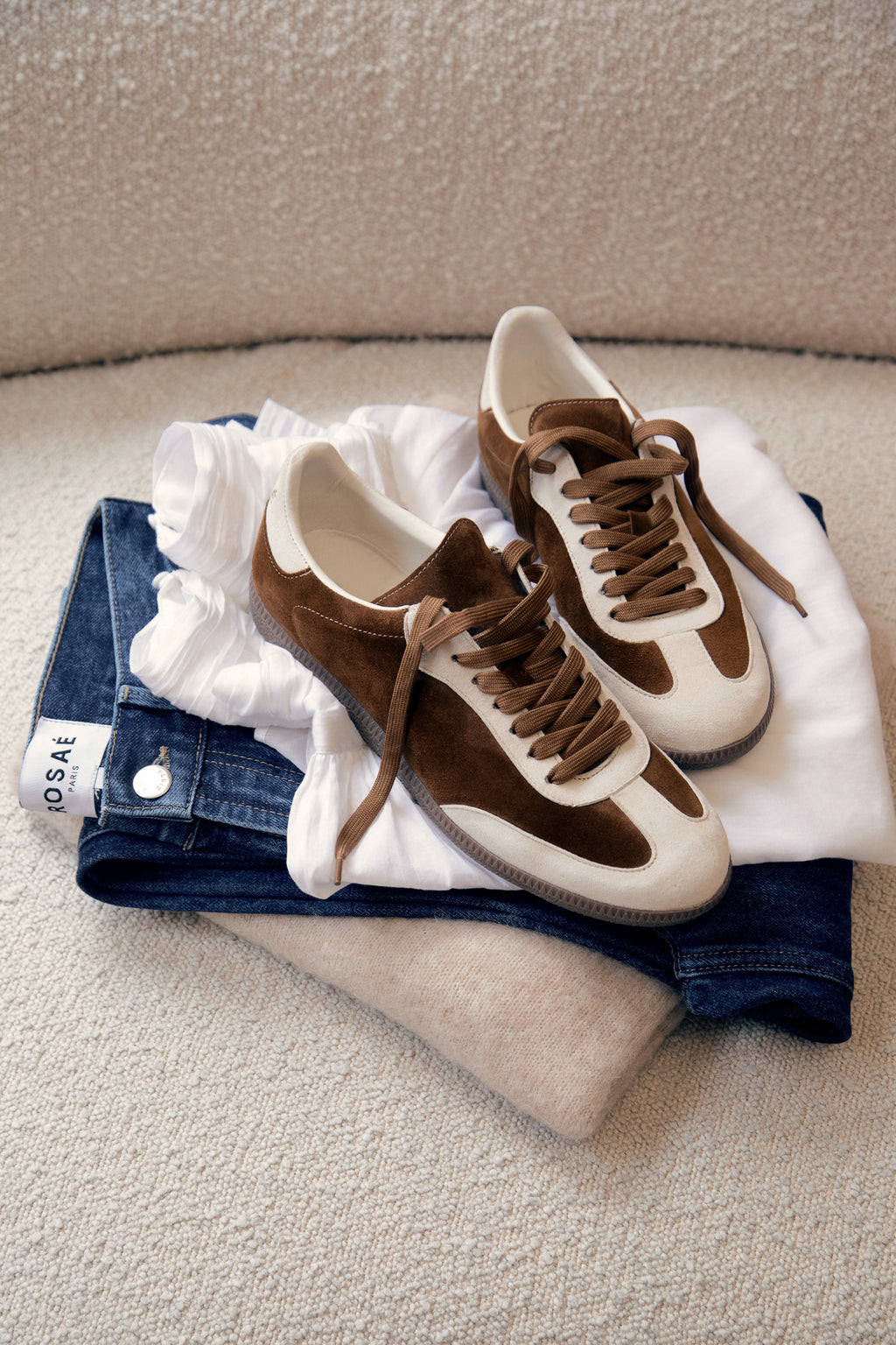 Zapatillas Les Colette - Camel Marrón