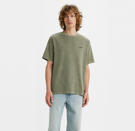 Levi'S Men'S Red Tab Vintage T-Shirt Thyme A0637-0046
