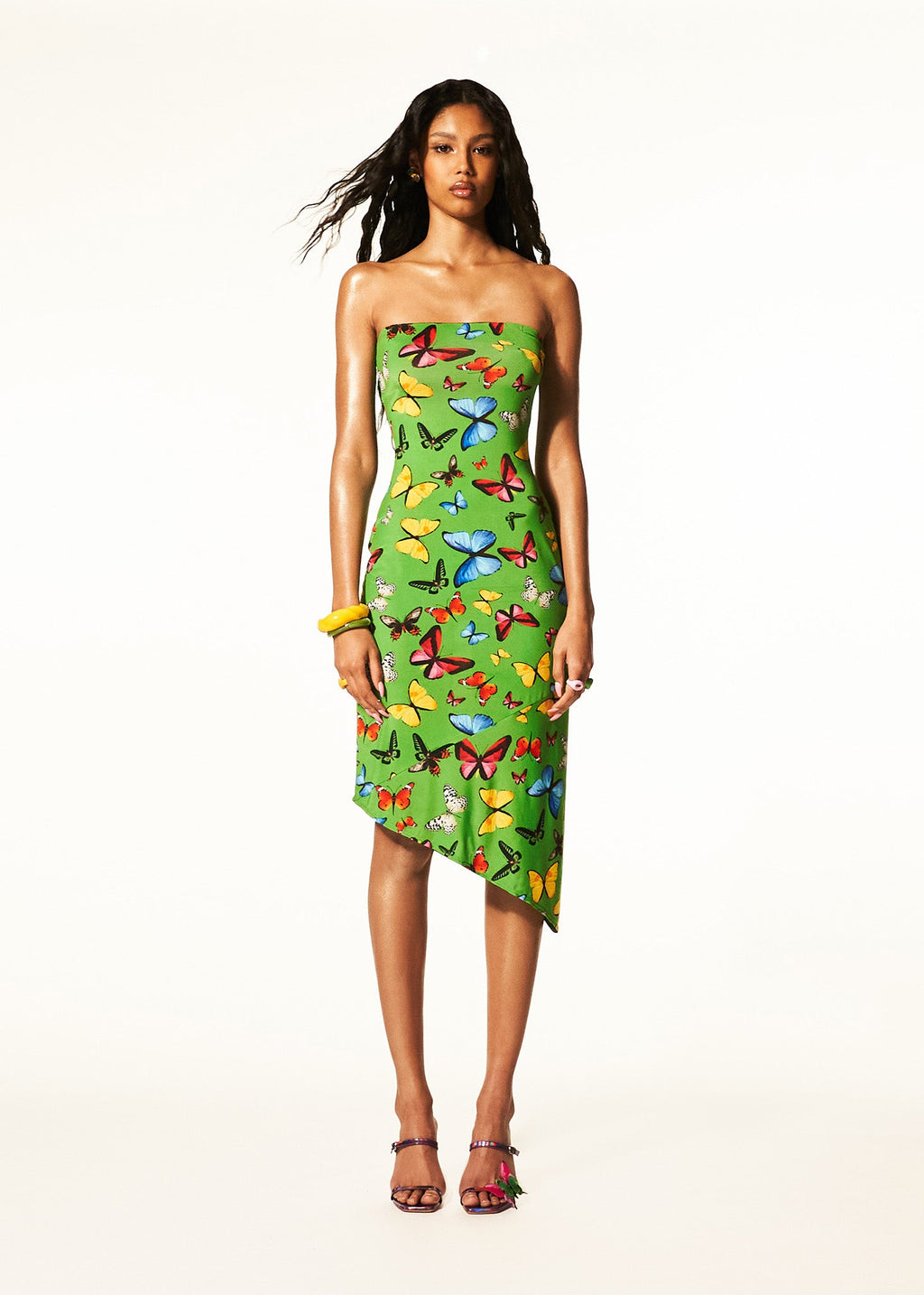 vestido lila