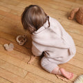 Burnous Anatole Powder Pink Knit 100% Wool - Baby