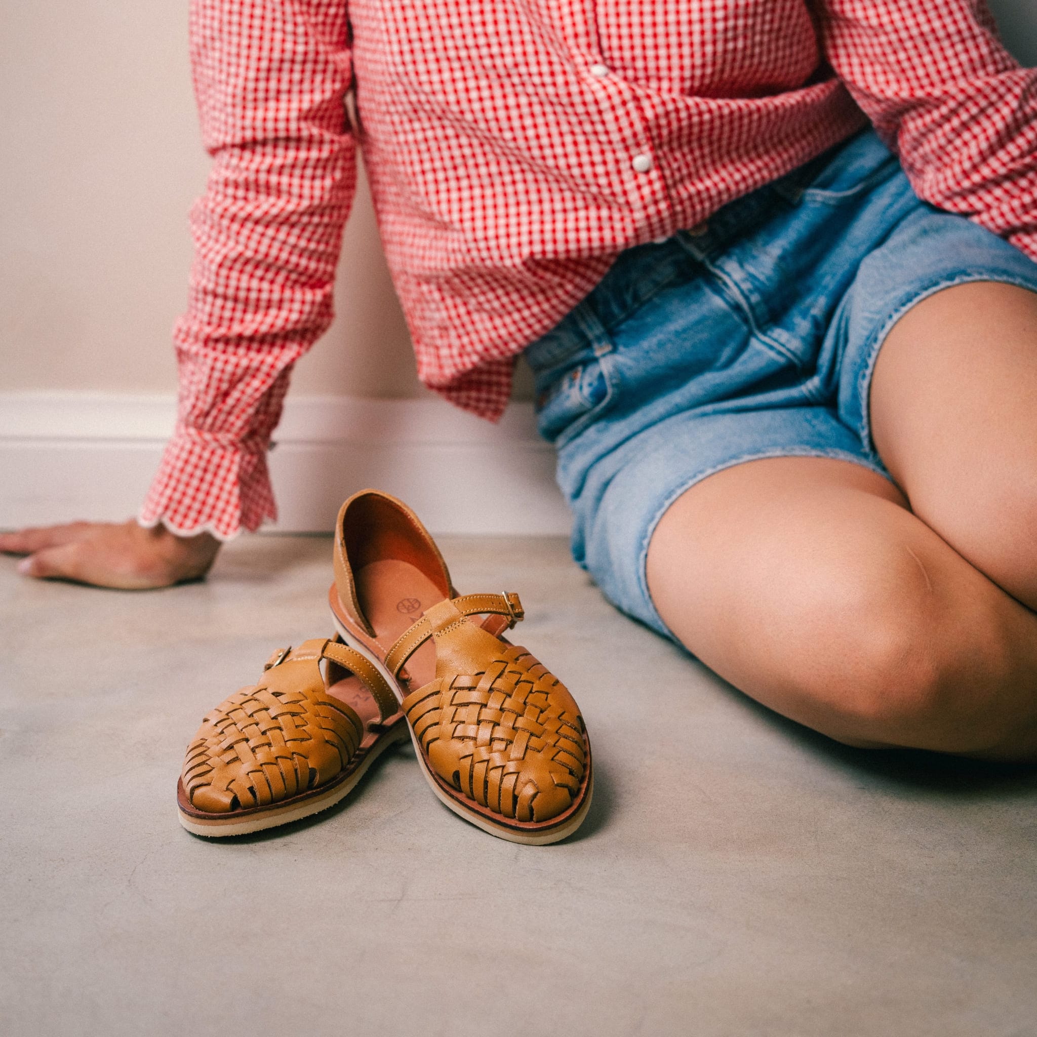 Huaraches Linda - Camel
