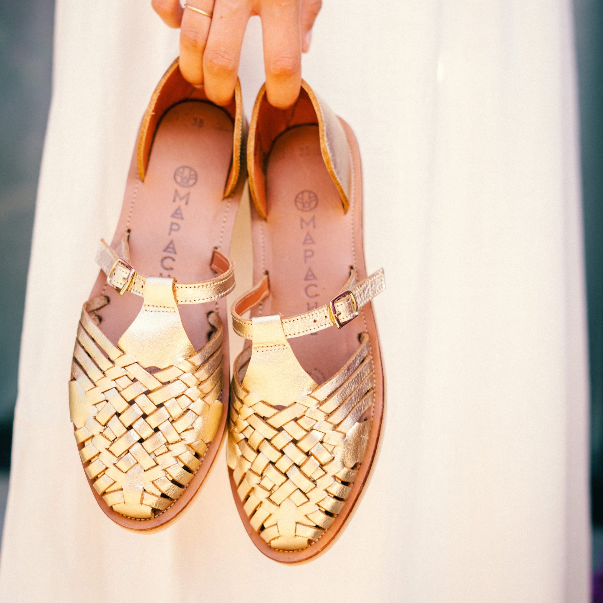 Huaraches Linda - Champagne