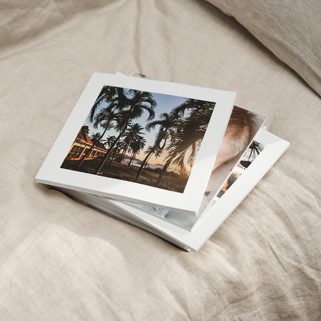 Lot De 2 Livres Photo Carré Souple