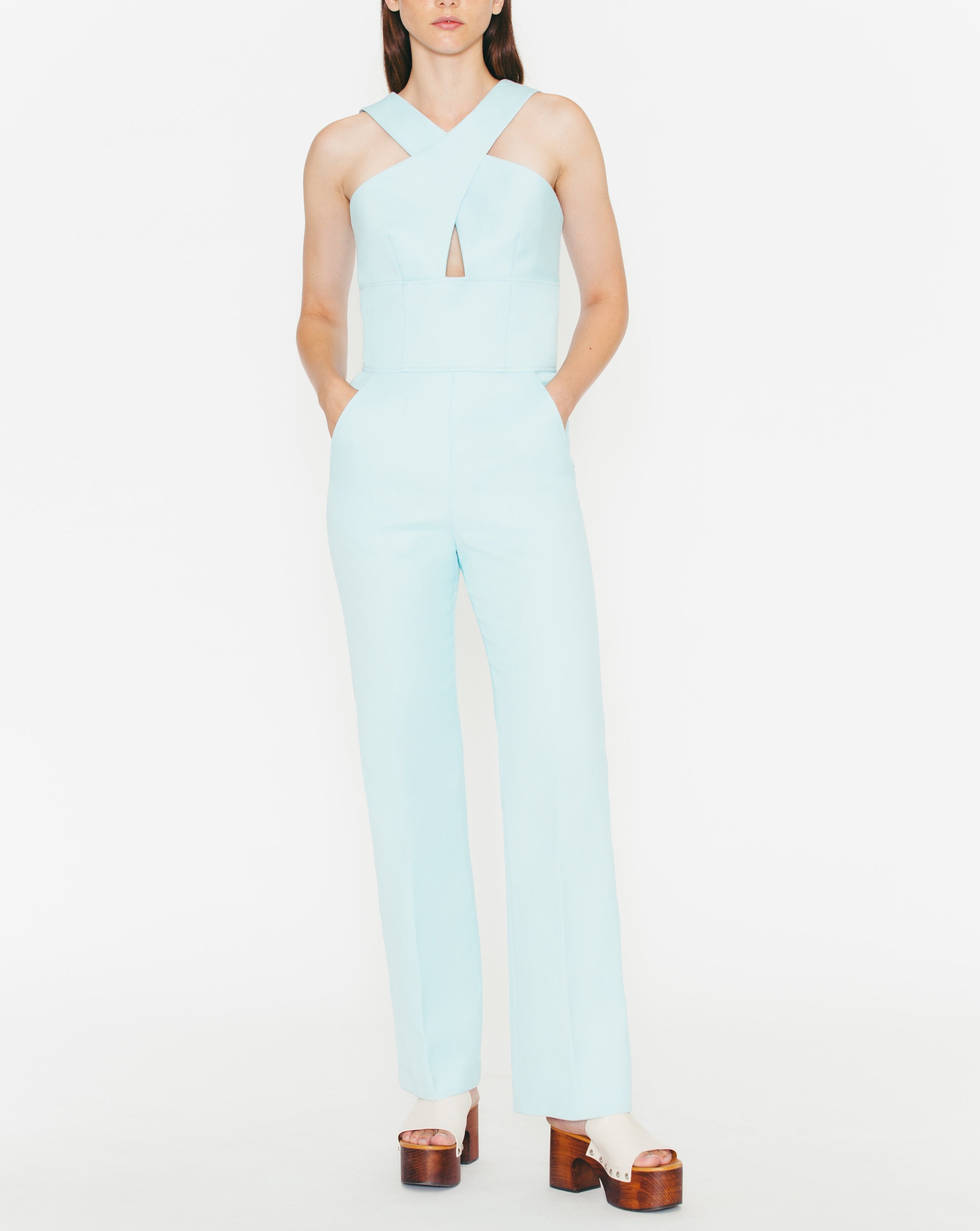 Liz Jumpsuit - Light Blue