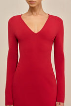Jurk Boa - Merlot