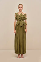Vestido Hestra - Cedro