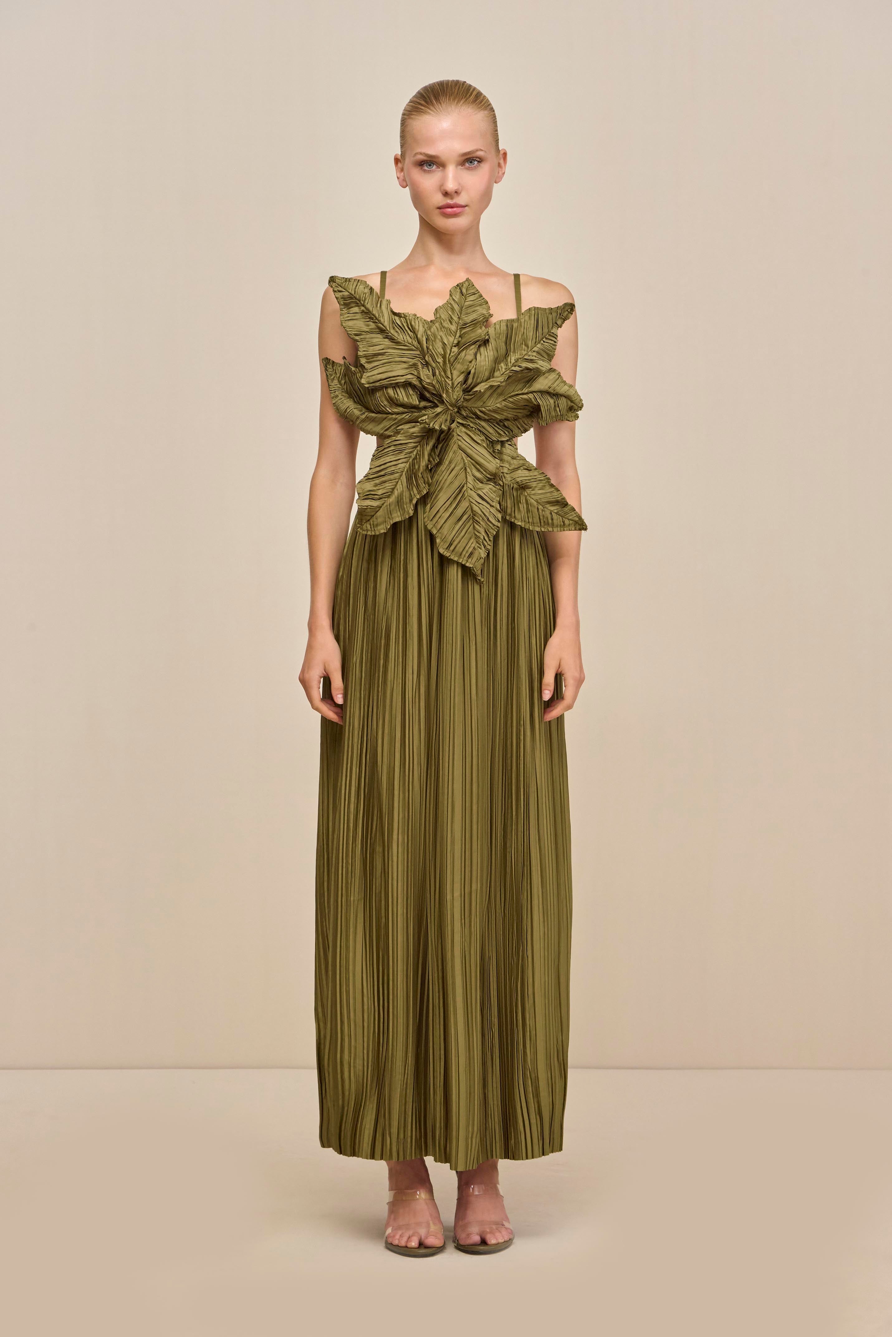 Vestido Hestra - Cedro