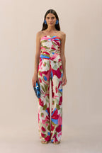 Pantalones Stacie - Roseta floral