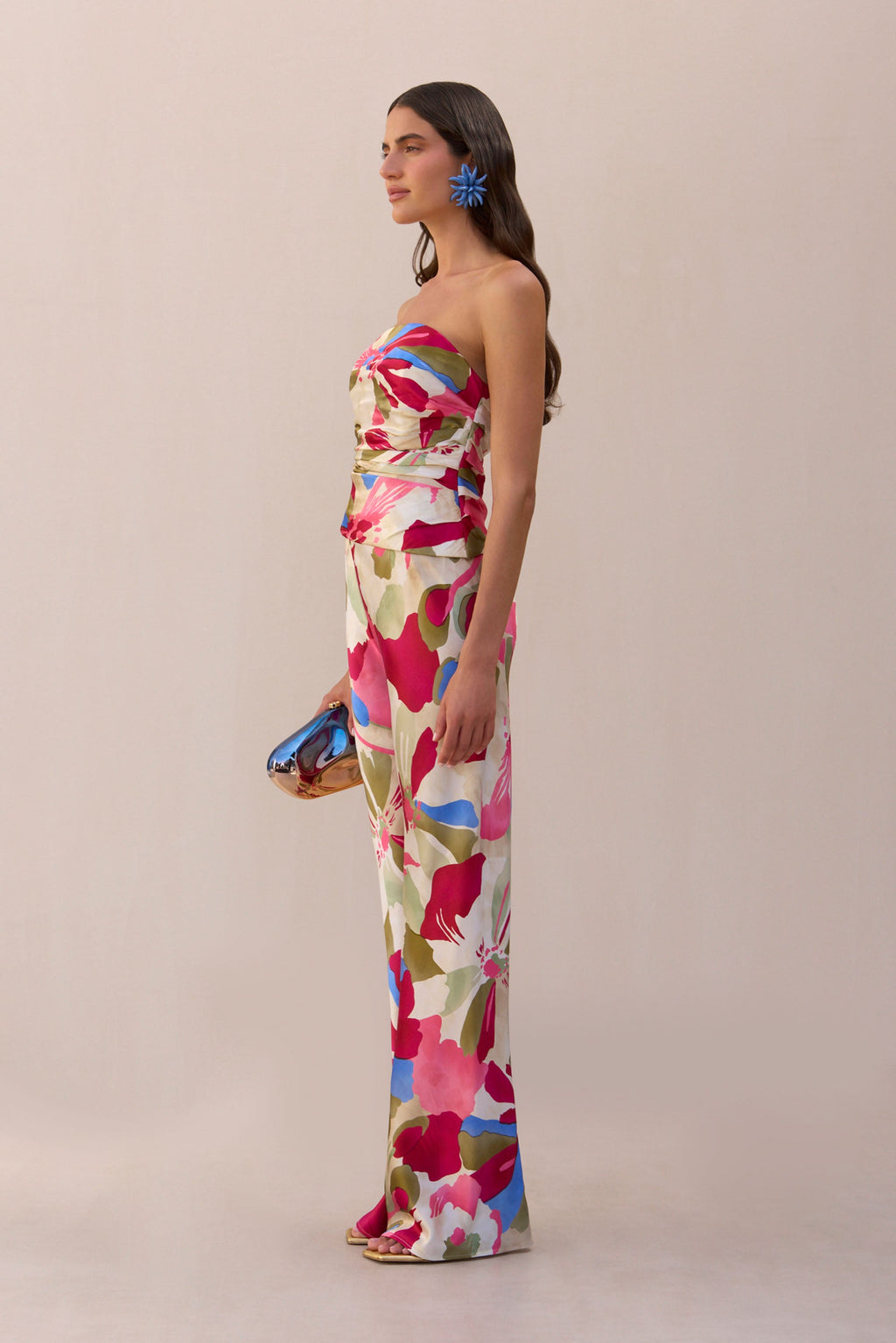 Pantalones Stacie - Roseta floral