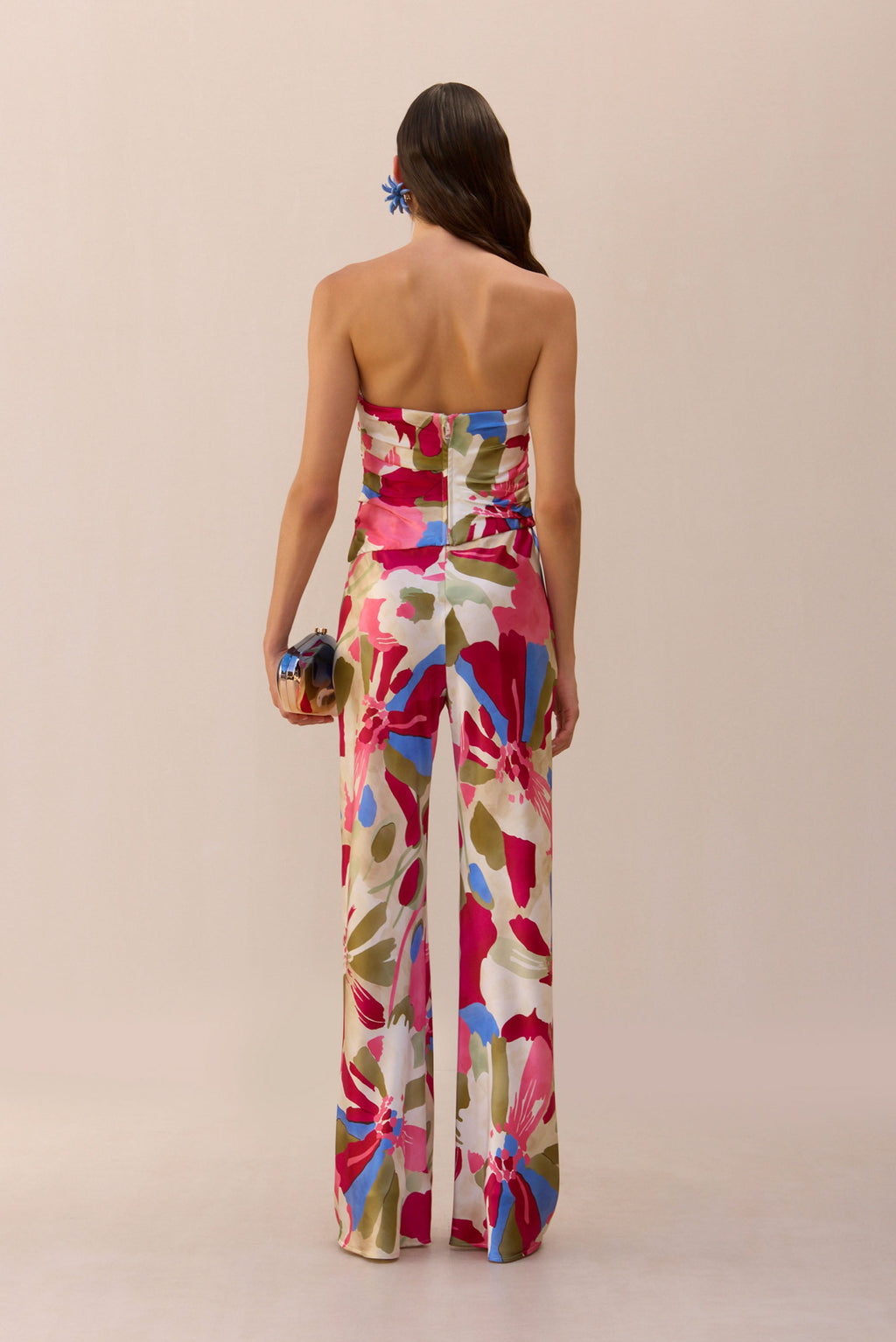 Pantalones Stacie - Roseta floral