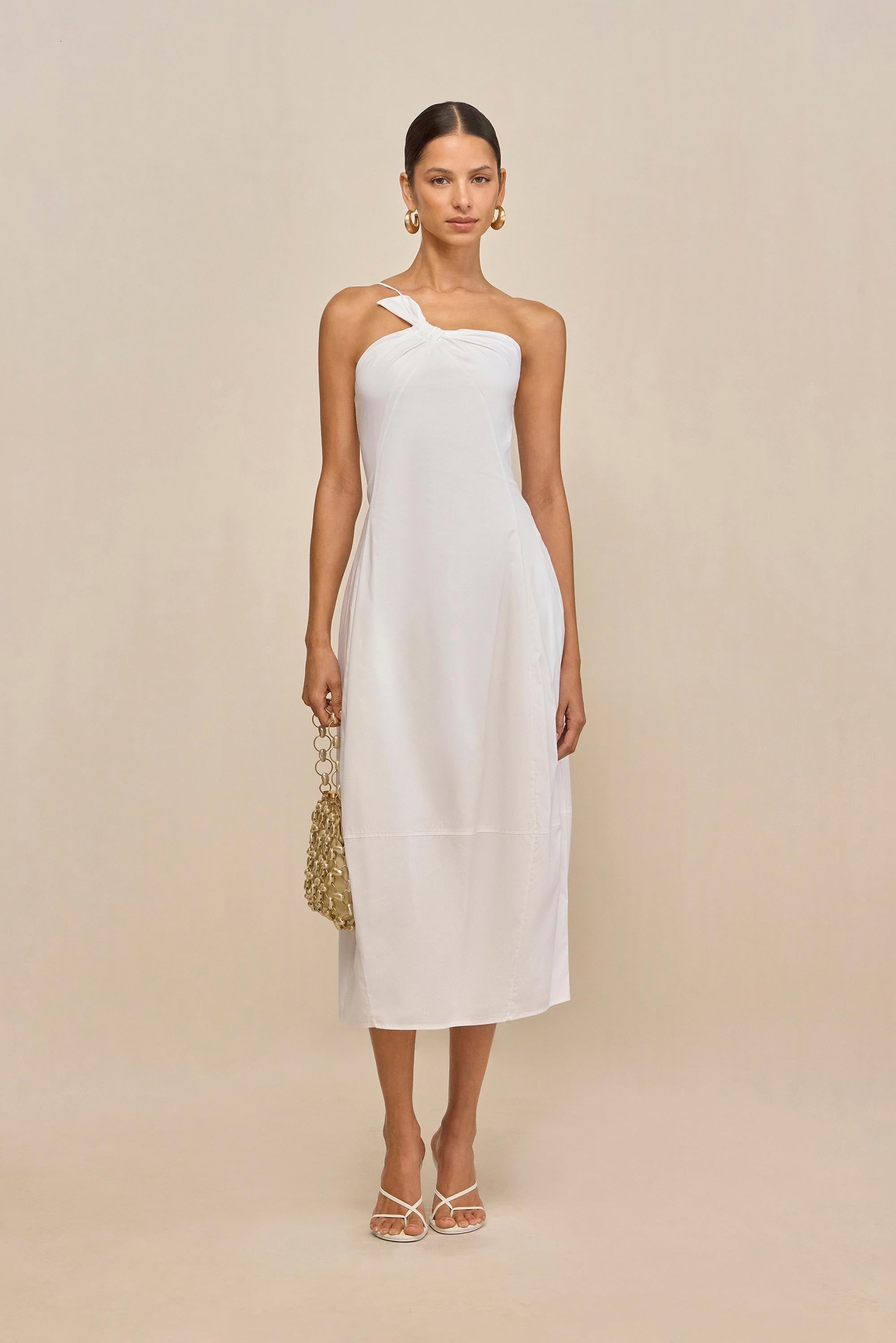 Vestido Araceli - Blanco Óptico