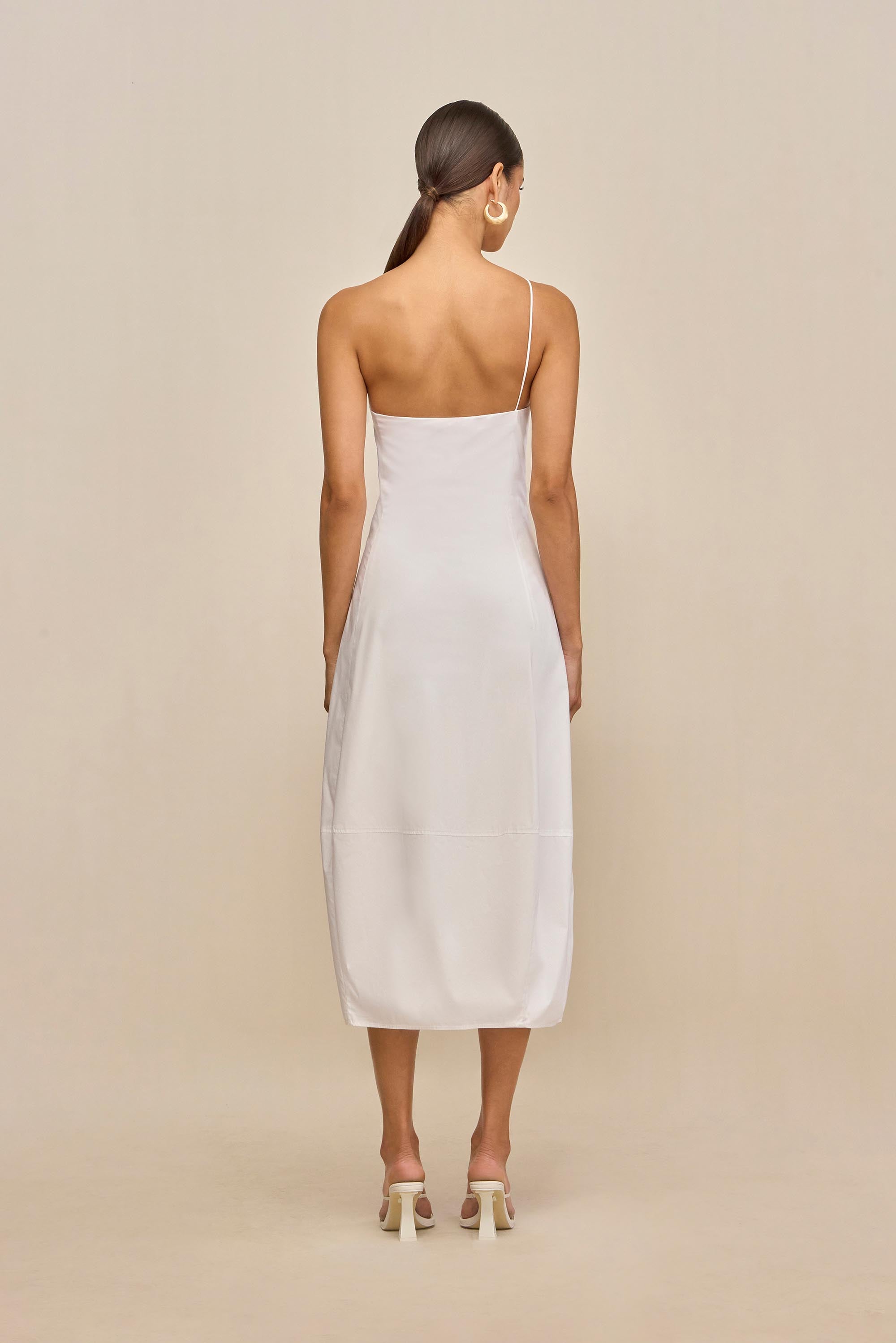 Vestido Araceli - Blanco Óptico