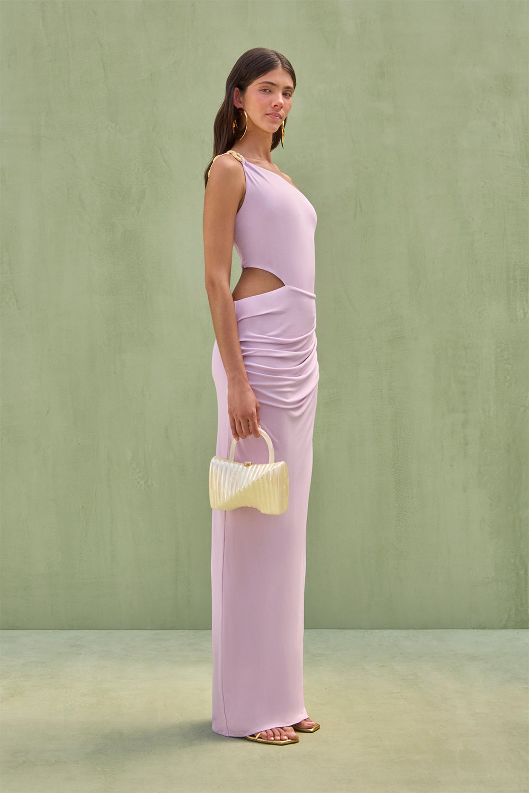 Vestido Cobie - Guisante dulce