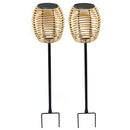 Bavina - Balise Solaire - Polyrotin - Beige