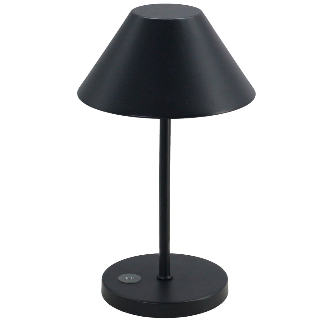 Naomi - Wireless Table Lamp - Steel - Black