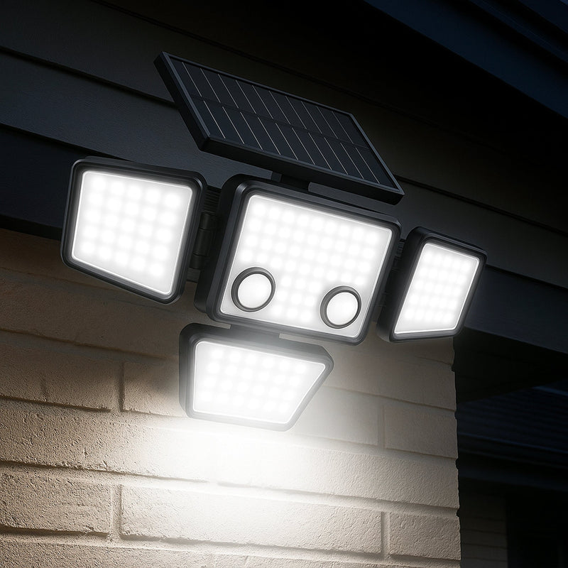 Fairview - Projecteur Solaire - Plastique - Noir