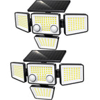 Fairview - Proyector Solar - Plástico - Negro