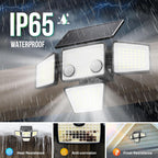 Fairview - Proyector Solar - Plástico - Negro