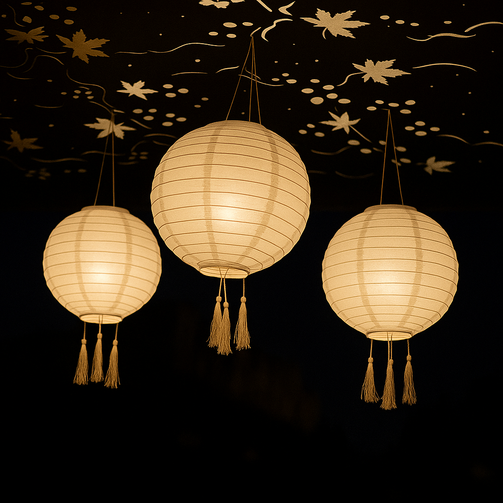 Himalaya - Décoration Lumineuse Solaire - Nylon - Blanc