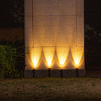 Roundy Mini - Solar Spotlight - Steel - Black