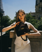 Bolso de hombro Louis Frange - Moca