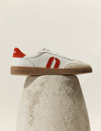 Zapatillas bajas Lucia - Blanco Naranja