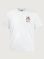 Casablanca White Egyptian L'Arche Kurzarm-T-Shirt – Weiß